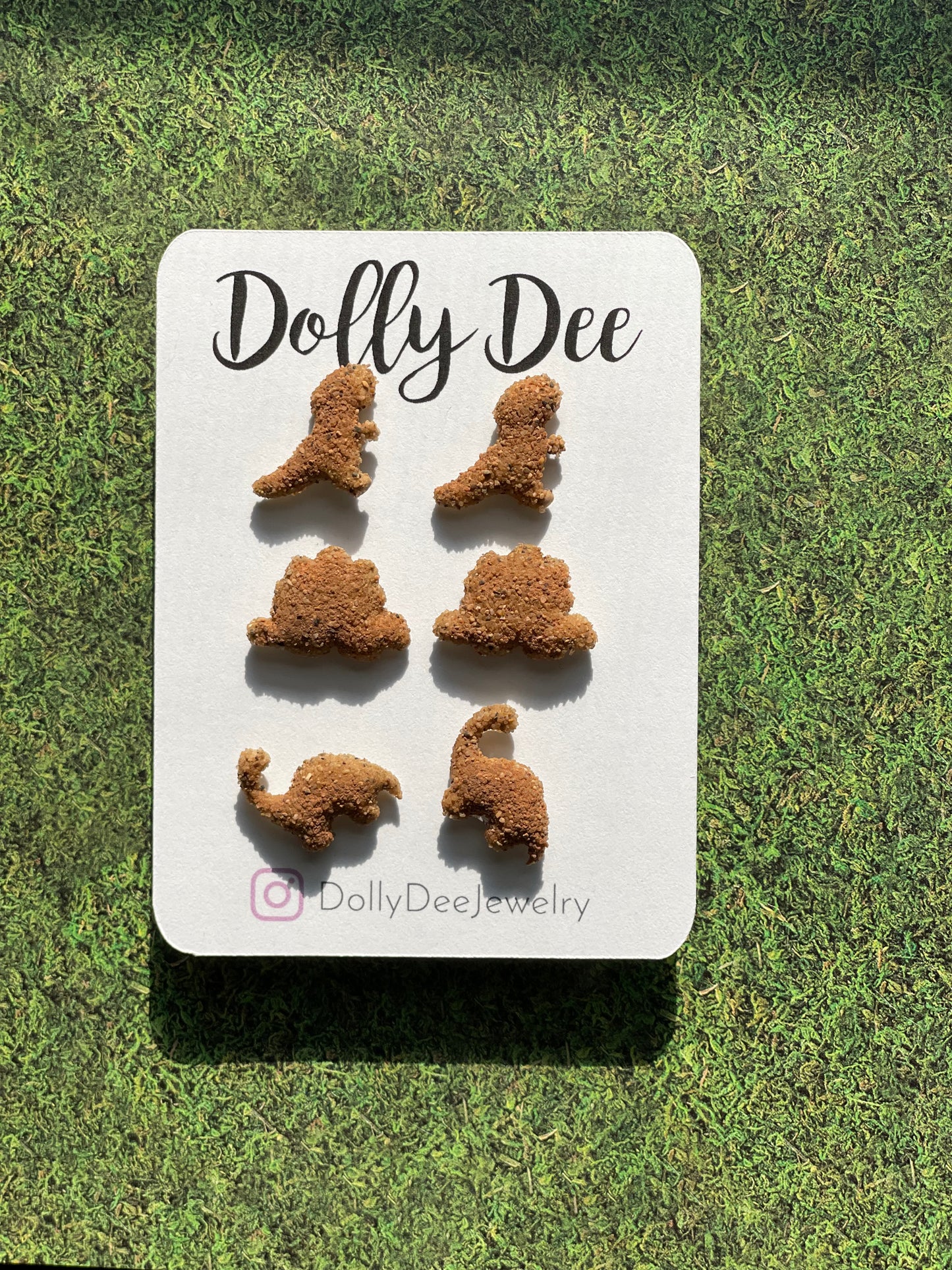 Dino Nugget Stud Earrings