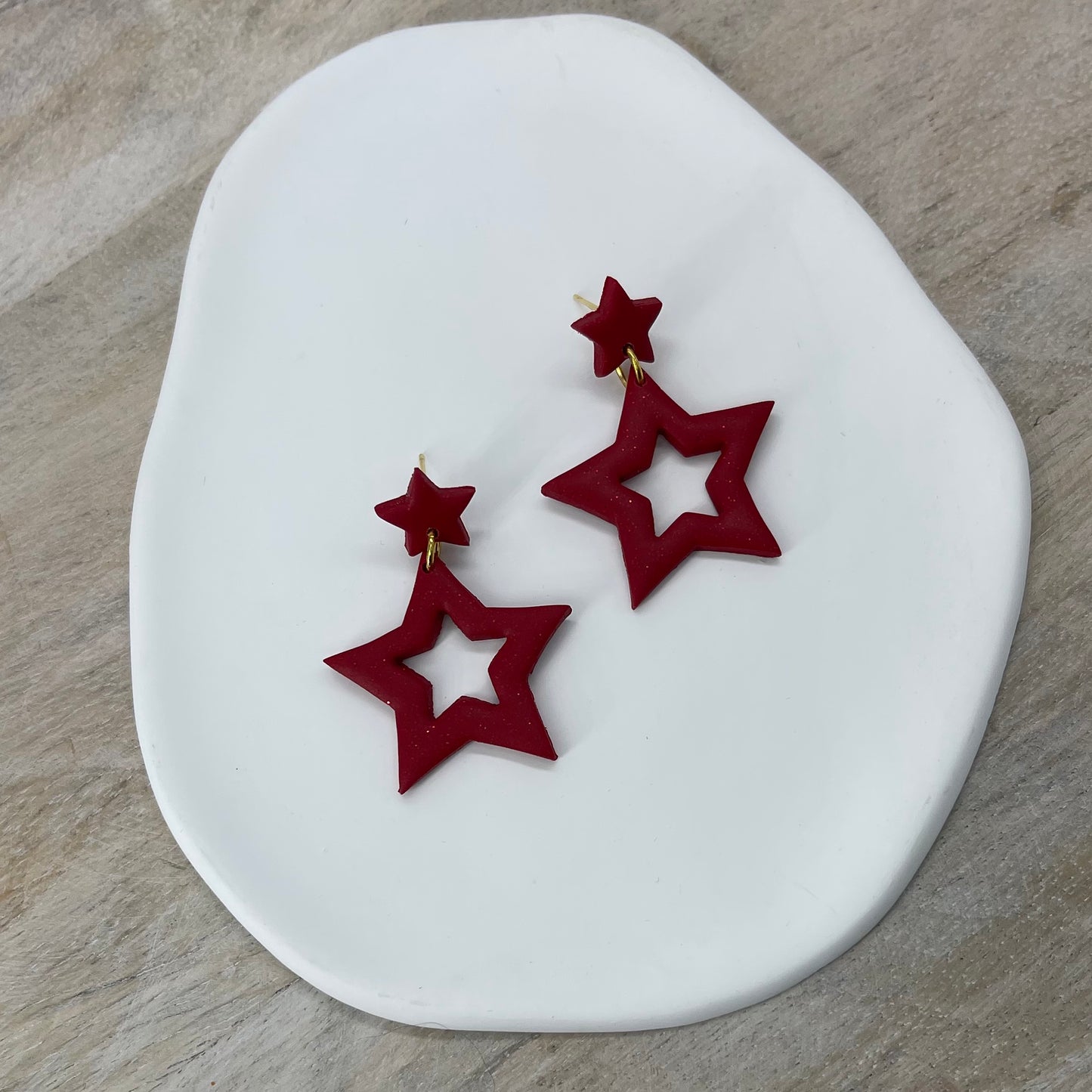 Star Cutout earrings