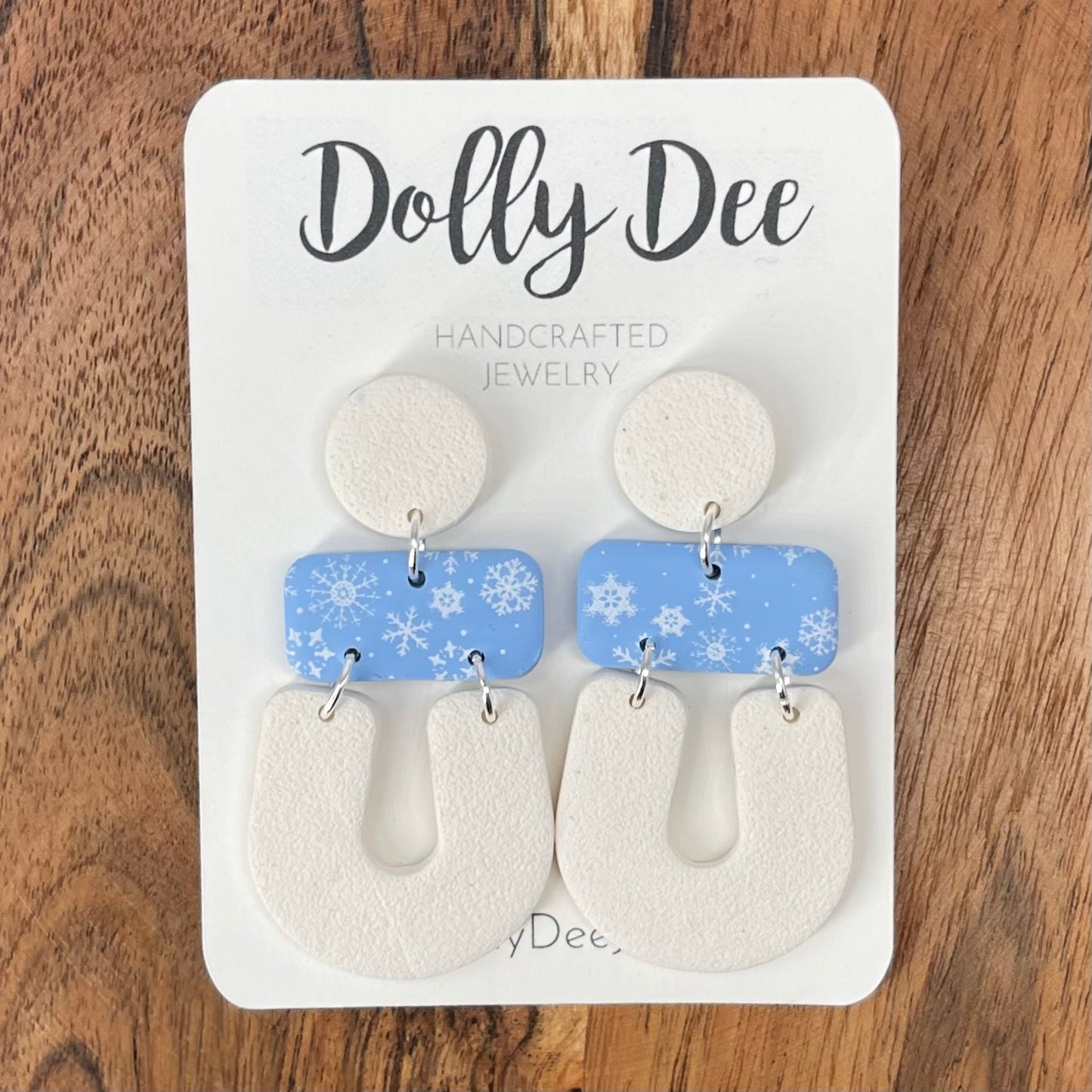 Snowflake Horseshoe Dangle